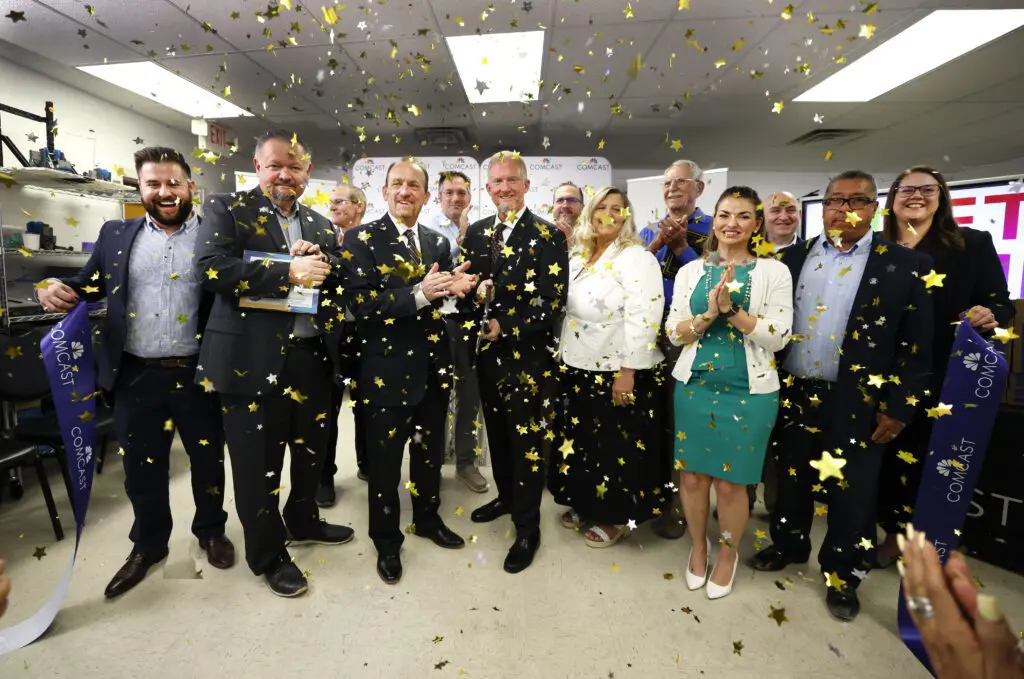 Ribbon cutting and celebration of Comcast’s expansion to Rio Rancho, NM.