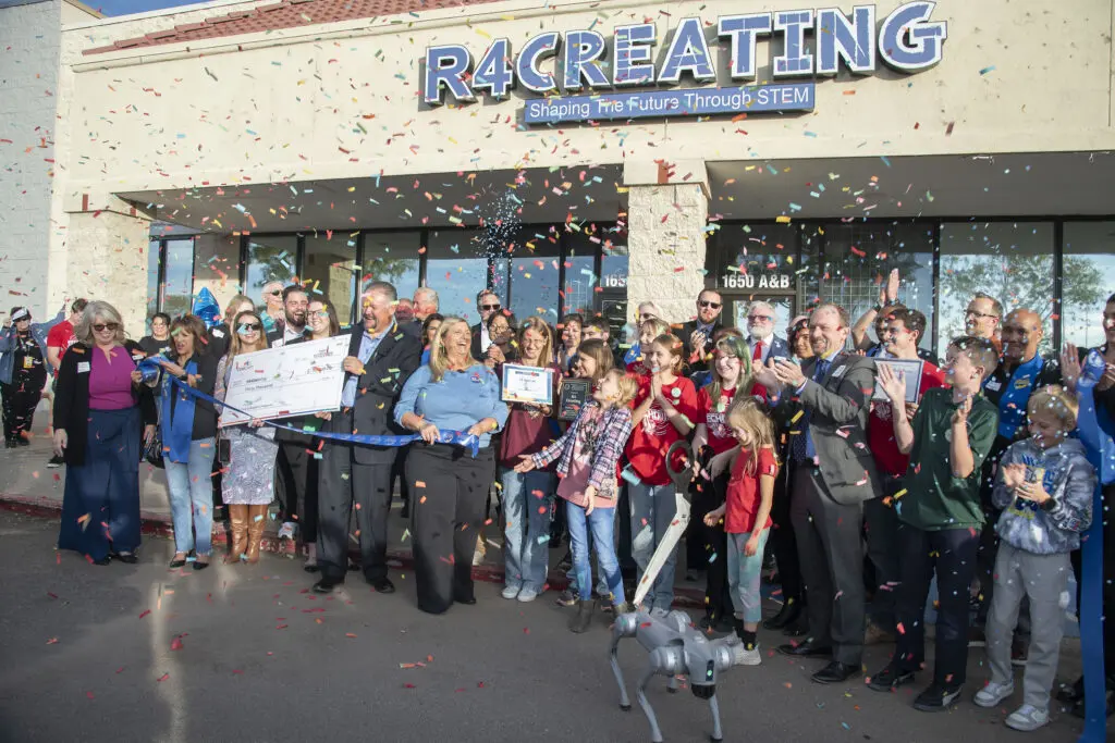 R4Creating's recent Grand Opening into their new space was a huge success with nearly 200 attendees coming to experience all the different programs R4Creating offers.