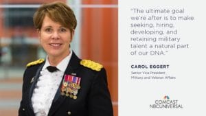 Comcast Shows Support for Local Military Community
