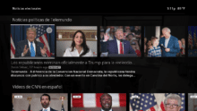 The Election Central hub on Xfinity X1 hub.